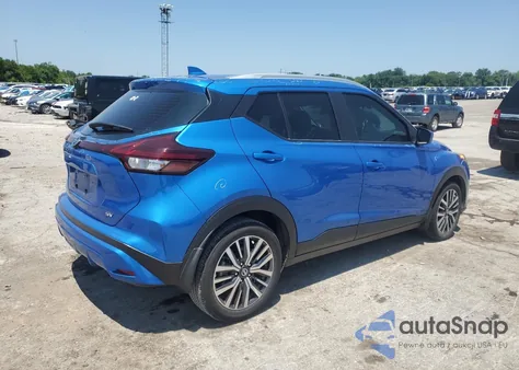 2021 Nissan Kicks Sv z USA, uszkodzony, nr VIN 3N1CP5CV6ML509812
